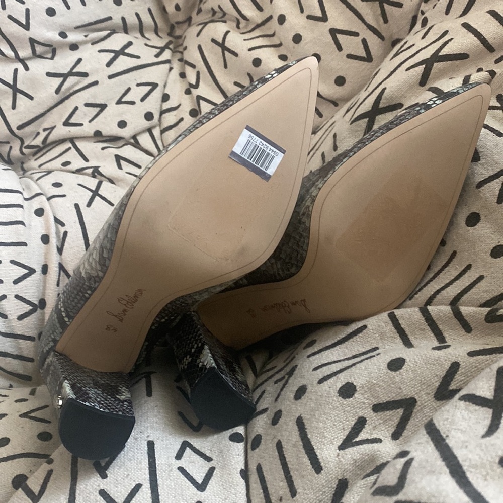 Sam Edelman Raelle Snakeskin Bootie - Picture 8 of 12